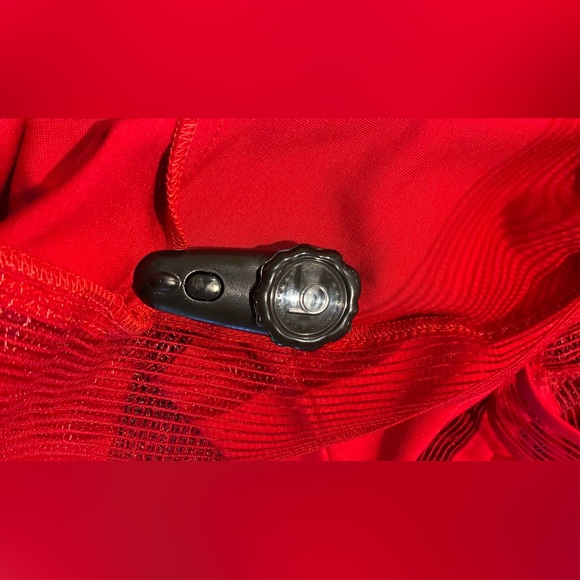 Tadashi Shoji Red Pintuck Eyelet Evening Prom Opera-Ball dress Red SZ. PXS. NWOT - Picture 14 of 16